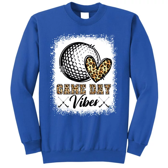 Bleached Hockey Game Day Vibes Hockey Mom Game Day Season Great Gift Sweatshirt