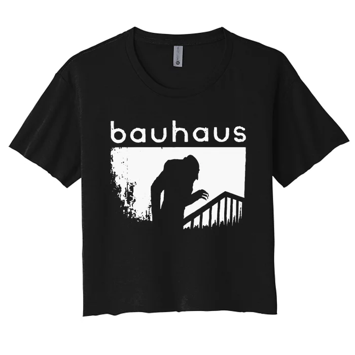 Bau Haus Goth Vampire Band Vintage Women's Crop Top Tee