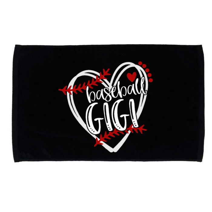 Baseball Heart GIGI Grandma T Trendy Microfiber Hand Towel