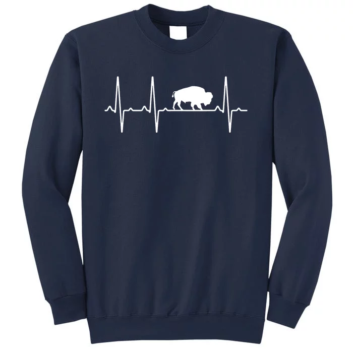 Buffalo Heartbeat Gift For Men Women Tamaraw Bison Lover Sweatshirt