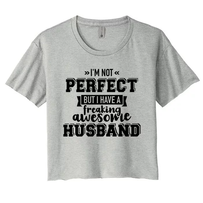 Best Husband Gift For Wife Valentine's Day Gift Women's Crop Top Tee