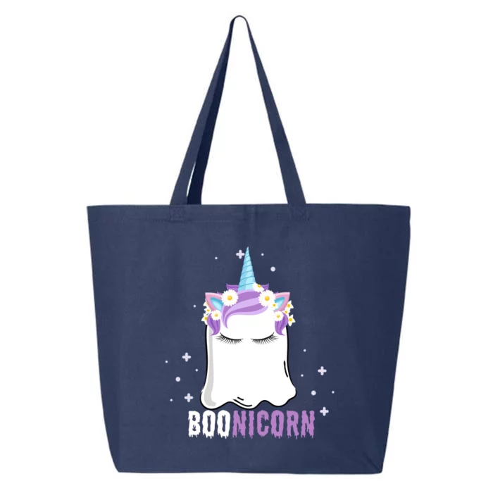 Boonicorn Halloween Ghost Unicorn Birthday Gift 25L Jumbo Tote