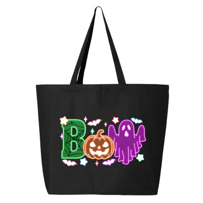 Boo Halloween Ghost Floral 25L Jumbo Tote