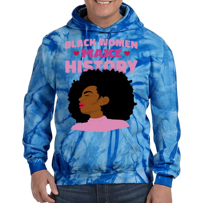 Black History Gift Tie Dye Hoodie