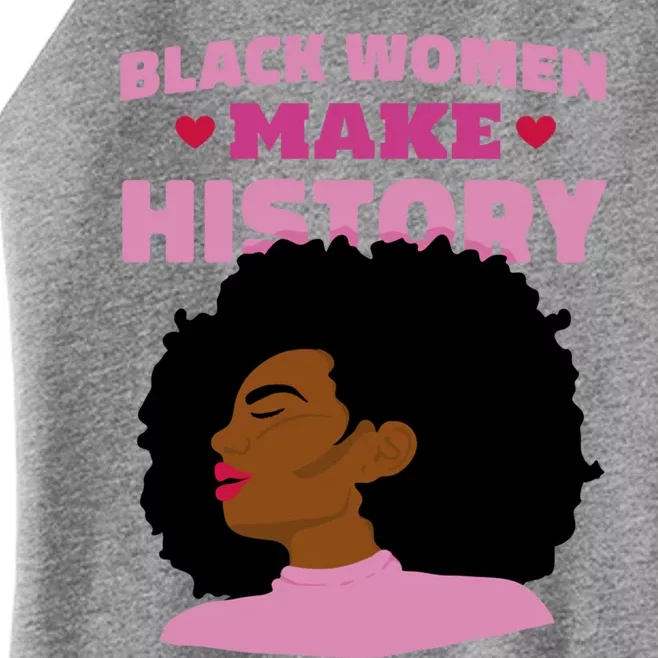 Black History Gift Women’s Perfect Tri Rocker Tank