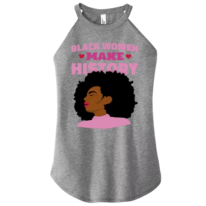 Black History Gift Women’s Perfect Tri Rocker Tank