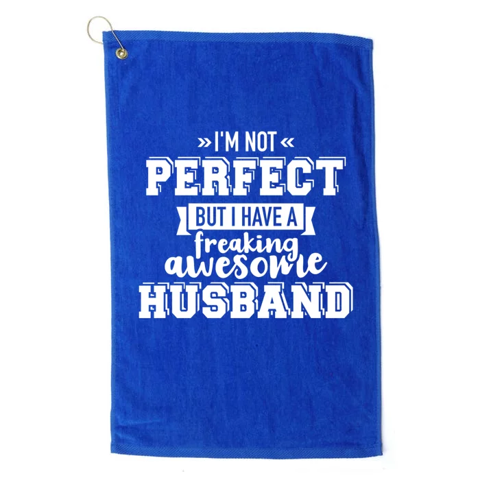 Best Husband Gift For Wife Valentine's Day Cool Gift Platinum Collection Golf Towel