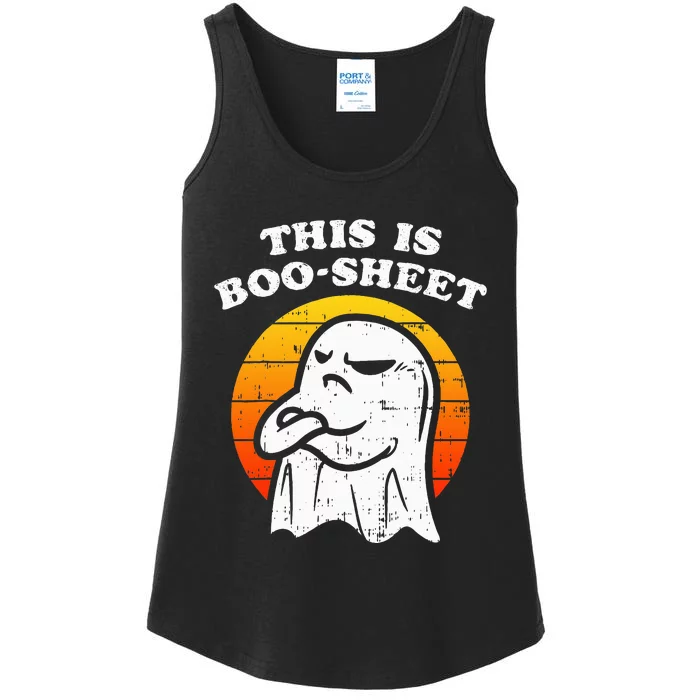 Boosheet Halloween Ghost Costume Retro Chic Ladies Essential Tank