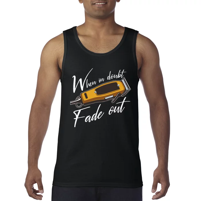 Barber Hairdresser Hairstylist Barbershop Barber Tank Top