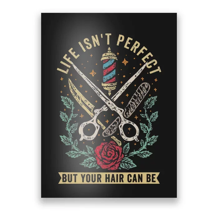 Barber Hairdresser Hairstylist Barbershop Barber Poster