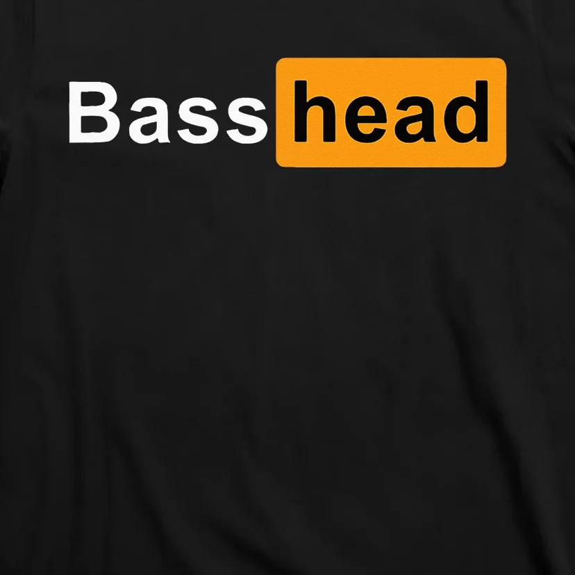 Bass Head Headbanger Edm Rave Festival Costume Dance Music T-Shirt