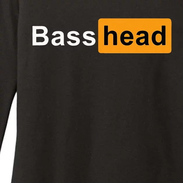 Bass Head Headbanger Edm Rave Festival Costume Dance Music Womens CVC Long Sleeve Shirt