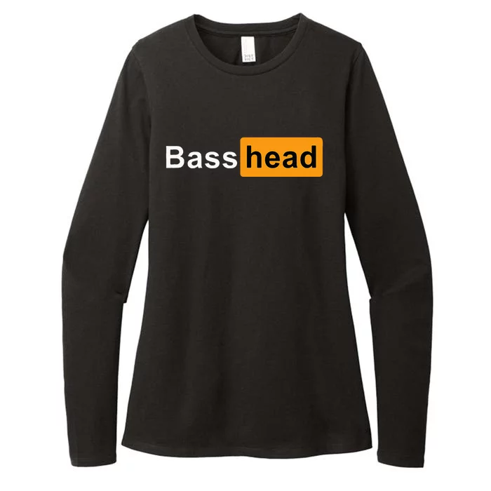 Bass Head Headbanger Edm Rave Festival Costume Dance Music Womens CVC Long Sleeve Shirt