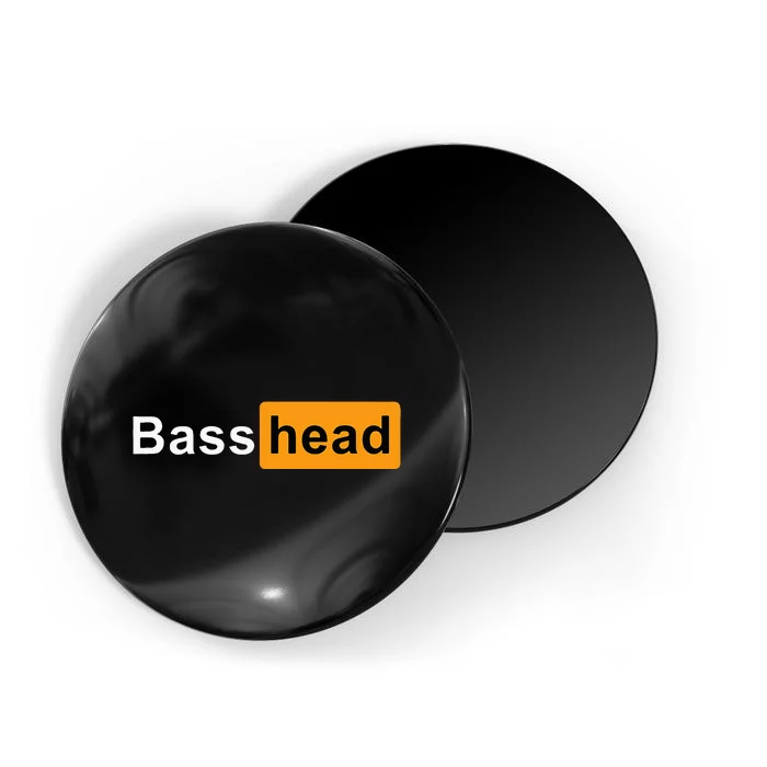 Bass Head Headbanger Edm Rave Festival Costume Dance Music Magnet