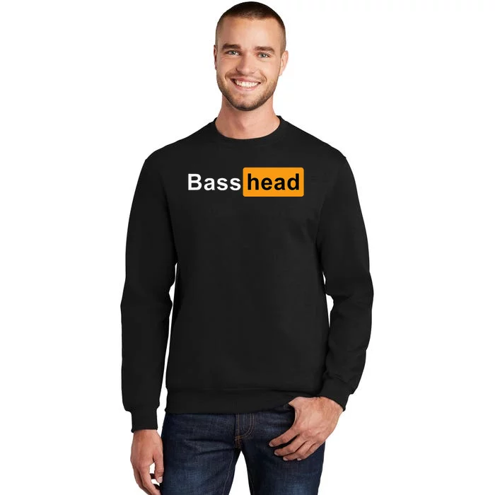 Bass Head Headbanger Edm Rave Festival Costume Dance Music Tall Sweatshirt