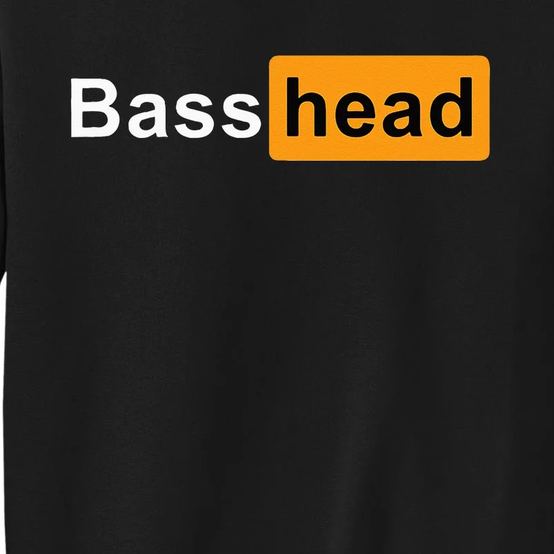 Bass Head Headbanger Edm Rave Festival Costume Dance Music Tall Sweatshirt