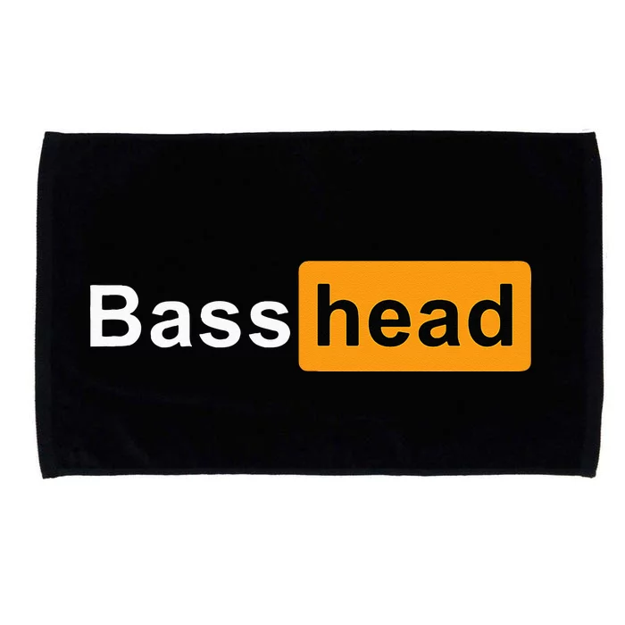 Bass Head Headbanger Edm Rave Festival Costume Dance Music Microfiber Hand Towel