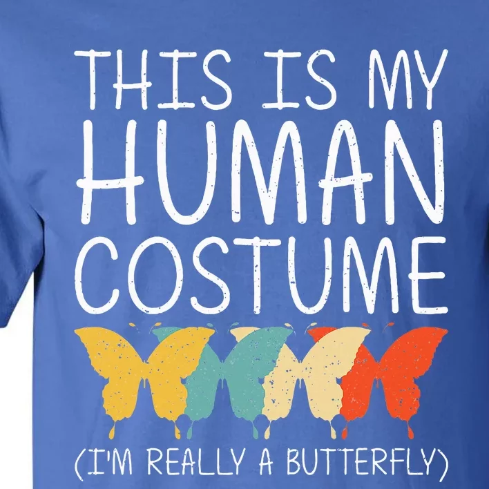 Butterfly Halloween Human Costume Ringlet Moth Easy DIY Gift Tall T-Shirt