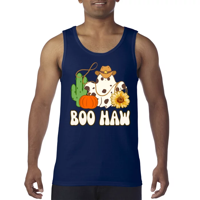 Boo Haw Halloween Country Tank Top