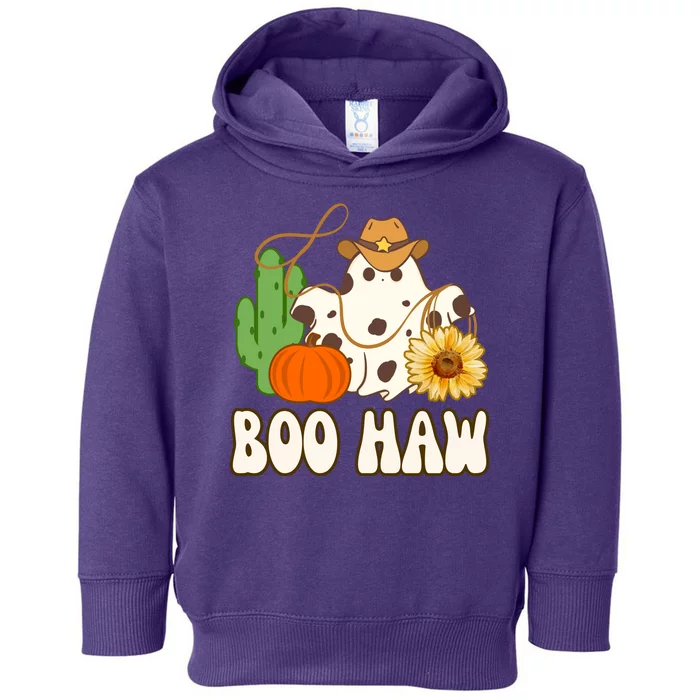 Boo Haw Halloween Country Toddler Hoodie