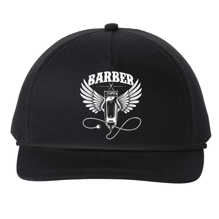 Barber Hairstylist Hairdresser Haircut Hair Stylist Snapback Five-Panel Rope Hat