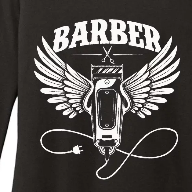 Barber Hairstylist Hairdresser Haircut Hair Stylist Womens CVC Long Sleeve Shirt