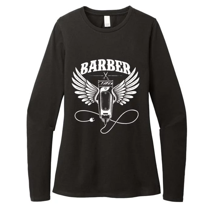 Barber Hairstylist Hairdresser Haircut Hair Stylist Womens CVC Long Sleeve Shirt