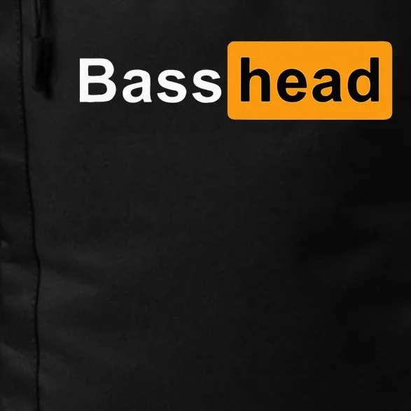 Bass Head Headbanger EDM Rave Festival Costume Dance Music Daily Commute Backpack