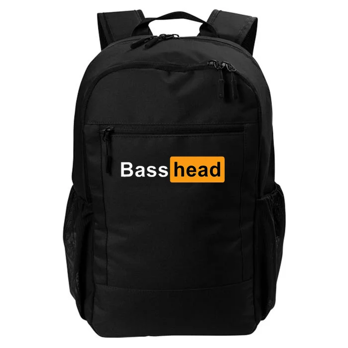 Bass Head Headbanger EDM Rave Festival Costume Dance Music Daily Commute Backpack