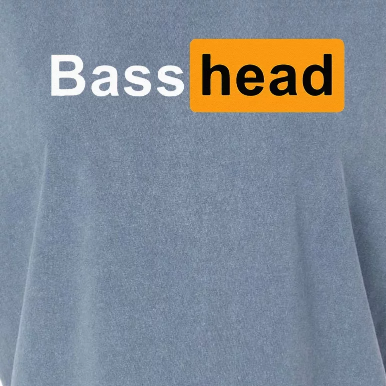 Bass Head Headbanger EDM Rave Festival Costume Dance Music Garment-Dyed Women's Muscle Tee