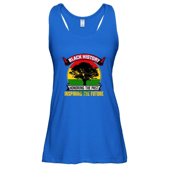 Black History Honoring The Past Inspiring The Future Gift Ladies Essential Flowy Tank