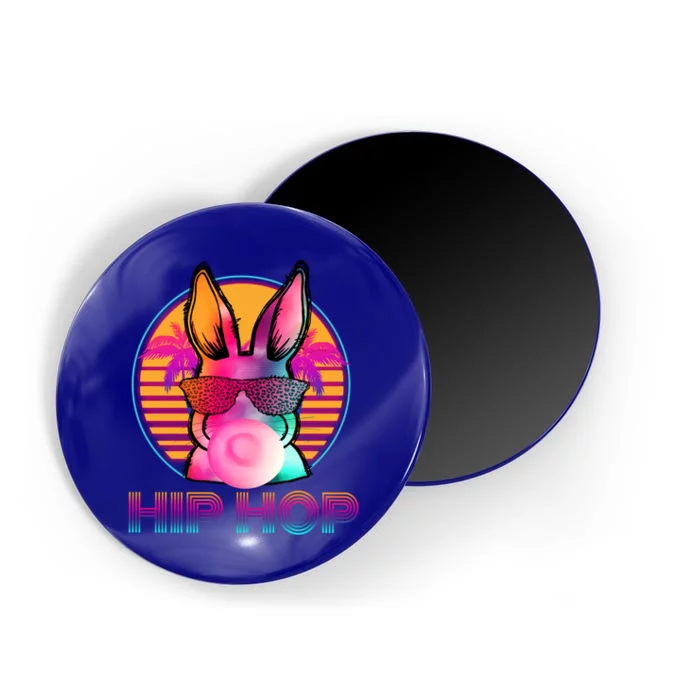 Bunny Hip Hop With Bubblegum Sunglasses Rabbit Easter Sunday Gift Magnet