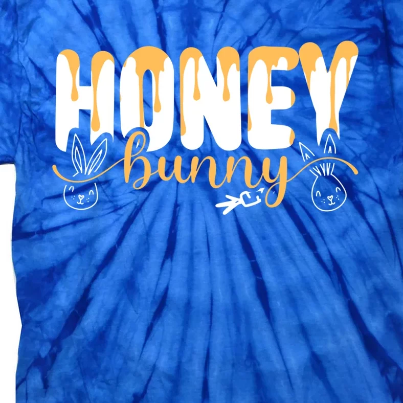 Bunny Honey Happy Easter Rabbit Egg Hunter Spring Religion Meaningful Gift Tie-Dye T-Shirt