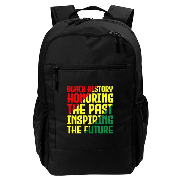 Black History Honoring The Past Inspiring The Future African Gift Daily Commute Backpack