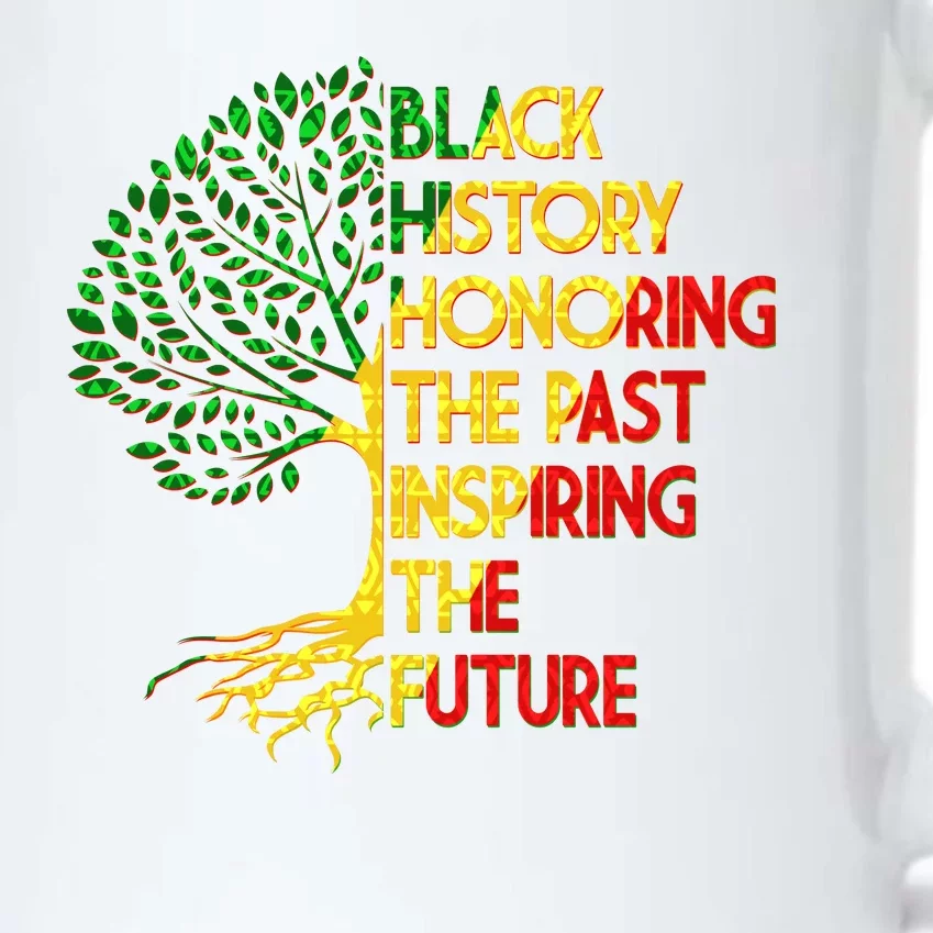 Black History Honoring The Past Inspiring The Future Tree Black Color Changing Mug