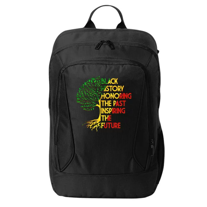 Black History Honoring The Past Inspiring The Future Tree City Backpack