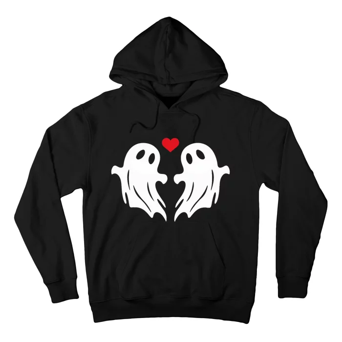 Boo Heart Halloween Couple Costume Girlfriend Boyfriend Hoodie