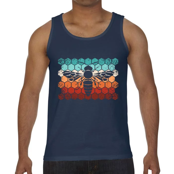 Beekeeping Honey Honeycomb Beekeeper Retro Bee Comfort Colors® Tank Top