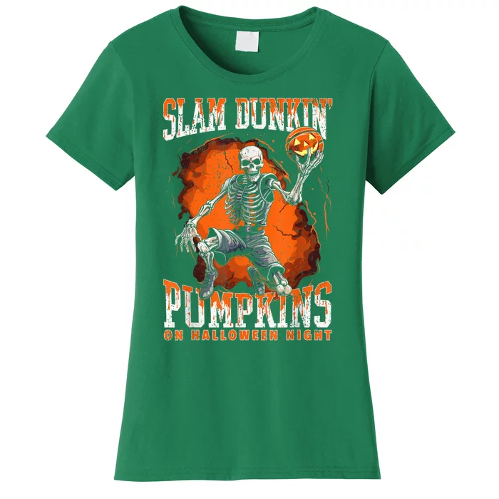 Basketballer Halloween Hoopster Halloween Basketball Player Women's T-Shirt