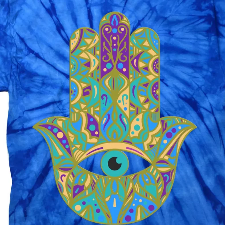 Beautiful Hamsa Hand Gift Tie-Dye T-Shirt