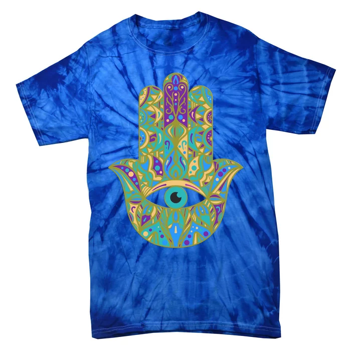 Beautiful Hamsa Hand Gift Tie-Dye T-Shirt