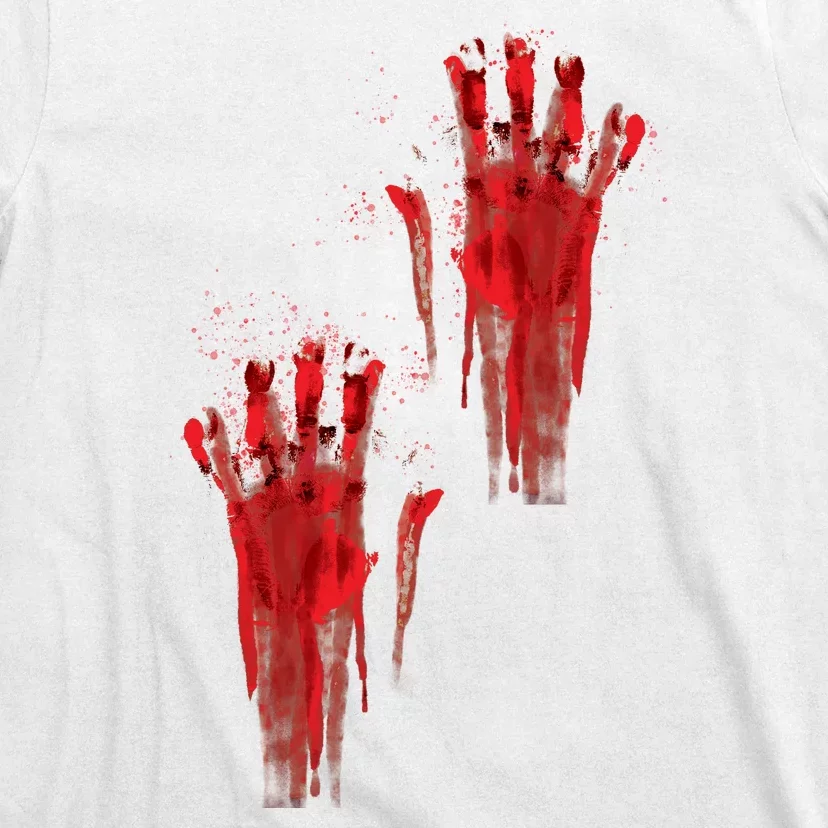 Bloody Hand Halloween T-Shirt