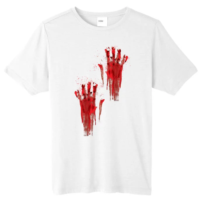 Bloody Hand Halloween ChromaSoft Performance T-Shirt