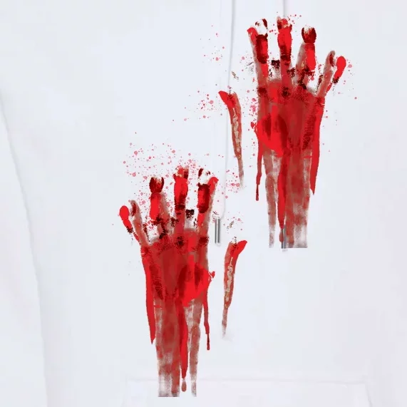 Bloody Hand Halloween Premium Hoodie