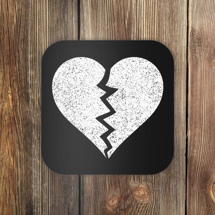 BROKEN HEART HEARTBREAK HEARTBROKEN BREAK Coaster