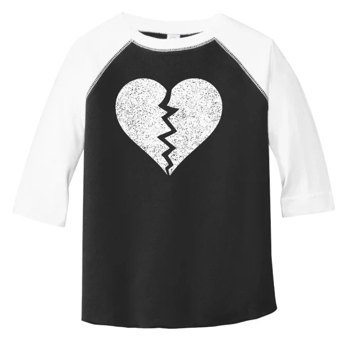 BROKEN HEART HEARTBREAK HEARTBROKEN BREAK Toddler Fine Jersey T-Shirt