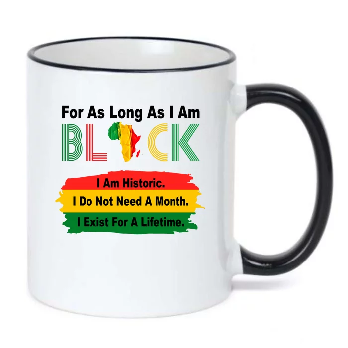 Black History Historic Month Black Color Changing Mug