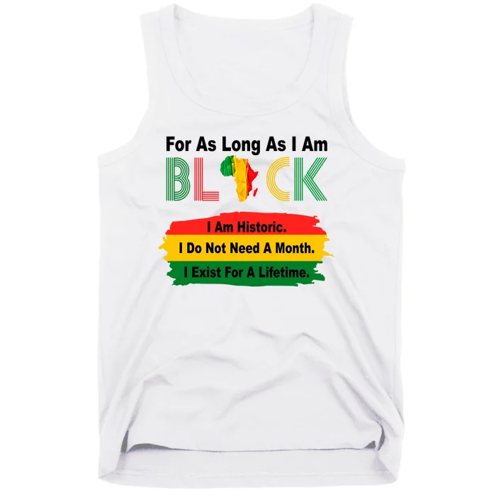 Black History Historic Month Tank Top