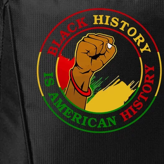 Black History Is American History Fist City Backpack