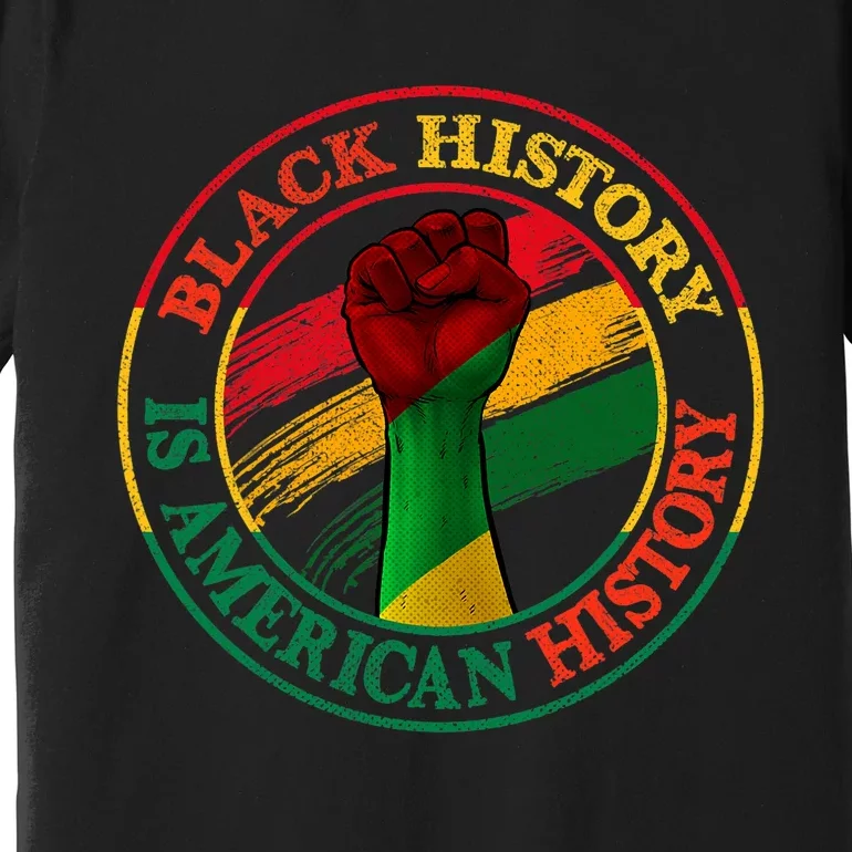 Black History Is American History African American Gifts Premium T-Shirt